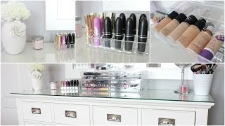 Makeup Collection amp Storage amp Organization 2014 ♡ [upl. by Staford]