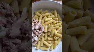 Creamy Caprese Pasta Salad pastasaladrecipe pastasalad [upl. by Parthinia467]