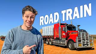 4 days in a ROAD TRAIN across Australia [upl. by Ijnek233]