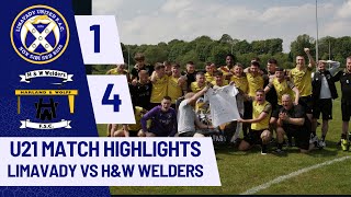 MATCH HIGHLIGHTS Limavady U21 vs HampW Welders U21 May 11th 2024 [upl. by Eseryt]