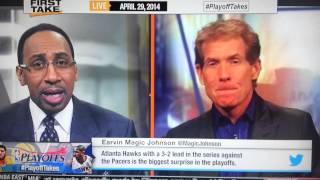 Stephen A Smith on Roy Hibbert lol [upl. by Rumit]