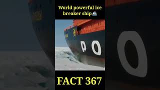 World most powerful ice breaking ship shortsfeed ytshorts ship russia newyear [upl. by Nnylekoorb613]