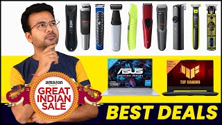 Best Deals on Trimmers and Laptop  Amazon Great India Sale amp Flipkart Big Billion Days Offer 2024 [upl. by Gnouhc879]