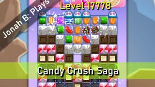 Candy Crush Saga Level 17778 [upl. by Lebisor]