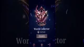 Mage to World Collector 💗😿 mobilelegends mlgamers mlgamer [upl. by Nashoma]