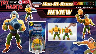 ManAtArms Cartoon Collection Masters of the Universe IN HAND REVIEW and MOTU Origins Comparisons [upl. by Heti]