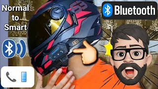 Best Helmet INTERCOM Under Rs1500 🔥  Bluetooth Headset for Normal Helmet  Smart Helmet [upl. by Ademla]