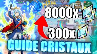 💎GUIDE CRISTAUX DEBUTANT 2024💎 COMMENT SEN PROCURER FACILEMENT SLIME ISEKAI MEMORIES [upl. by Aidyn]