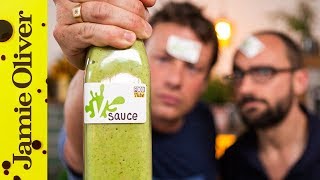 VSauce Sauce  Jamie Oliver amp Michael Stevens [upl. by Enwahs790]