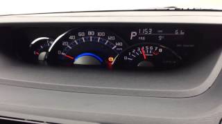 2013 Daihatsu Tanto 660 RS LA600S speedometer [upl. by Auqinom322]