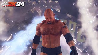 WWE 2K24  GOLDBERG Entrance  Hidden Model [upl. by Aillimat]