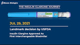 Insulin Glargine Journey to the historic US approval for the first interchangeable biosimilar [upl. by Llertnad158]