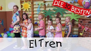 👩🏼 El Tren  Singen Tanzen und Bewegen  Kinderlieder [upl. by Etam946]