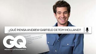 Andrew Garfield responde todo de Internet  Lo más buscado  GQ México y Latinoamérica [upl. by Aipmylo]