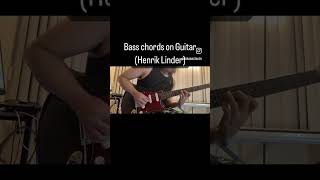 Henrik Linder’s bass chords henriklinder dirtyloopsjazzshed [upl. by Winn]