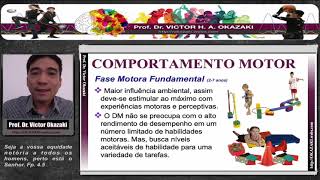 FASE MOTORA FUNDAMENTAL  DESENVOLVIMENTO MOTOR  PROF DR VICTOR OKAZAKI [upl. by Allyce927]