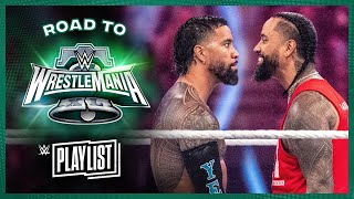 Jey Uso vs Jimmy Uso – Road to WrestleMania XL WWE Playlist [upl. by Syla240]