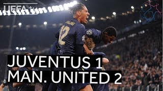 JUVENTUS 12 MAN UNITED UCL HIGHLIGHTS [upl. by Berthoud]