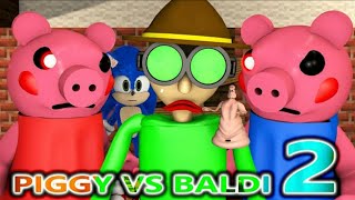 Baldi vs chapter 1 house piggy part 2 official [upl. by Shyamal]