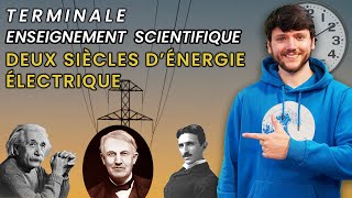 DEUX SIÈCLES DÉNERGIE ÉLECTRIQUE  Enseignement Scientifique Terminale [upl. by Lesnah]