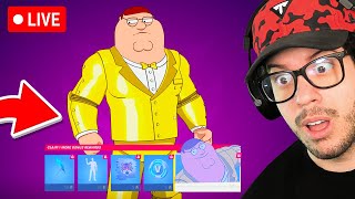 Unlocking GOLD PETER GRIFFIN in FORTNITE Chapter 5 [upl. by Niamor624]