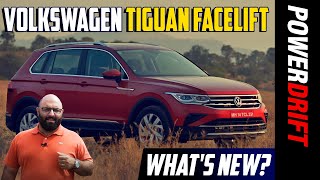 Volkswagen Tiguan Facelift  Walkaround  PowerDrift [upl. by Swihart]