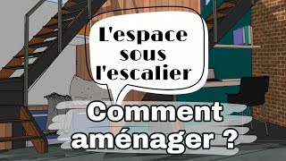 Comment aménager lespace sous escalier  Comment optimiser lespacer lespace sous escalier [upl. by Annette]