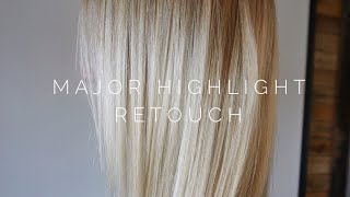 Major Highlight Retouch  Hair Tutorial [upl. by Cleopatre]