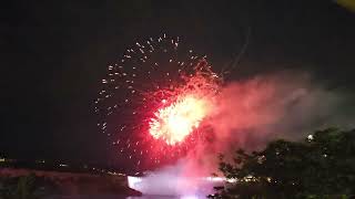 Niagara Falls Fireworks 7224 [upl. by Yrekcaz941]