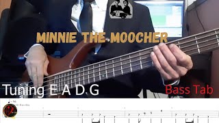 The Blues BrothersCab Calloway Minnie The Moocher Cover BasstabPlay Along [upl. by Nanoc]