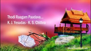 Thodi Raagam Paadava  Maanagara Kaaval  K J Yesudas  K S Chithra [upl. by Willette]