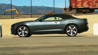 2011 Chevrolet Camaro Convertible  First Test [upl. by Alitta]