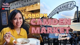 Exploring Camden Market and Pinos Warung Special Ayam Geprek in London ENG amp IDN Subtitle [upl. by Golding]