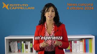 News concorsi 4 ottobre 2024 [upl. by Aynot]