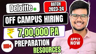 🔥Mega Off Campus Hiring  HashedIn By Deloitte  Exam Preparation  Apply Now [upl. by Eyaf601]