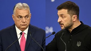 Auf dem europäischen Gipfel in Budapest fordert Orbán Waffenstillstand in der Ukraine [upl. by Lika]