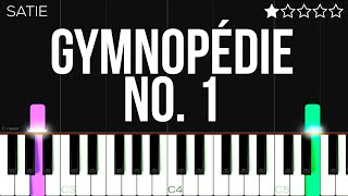 Erik Satie  Gymnopédie No1  EASY Piano Tutorial [upl. by Tnecnev210]