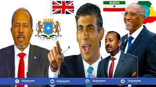 DEG DEG Dowlada UK oo war cusub kaso saartay Aqoonsiga Somaliland Damacii Xasan Sheekh oo fashil [upl. by Dnomso]