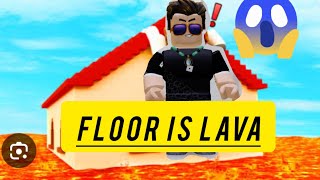 the floor is lava roblox [upl. by Allbee776]