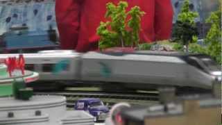 Lionel Amtrak Acela Highballing in HD [upl. by Klump]