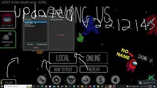 Among us mod menu PC v20221214s [upl. by Tepper]