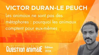 Les animaux ne sont pas des métaphores  pourquoi les animaux comptent pour euxmêmes [upl. by Bradman466]