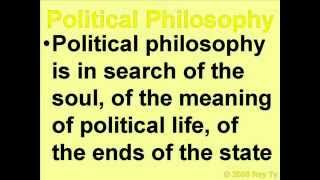 Political Philosophy vs Political Science  Rey Ty [upl. by Annohsat]