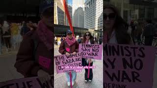 Bringing Palestine to the Chicago Womens March [upl. by Anoved]