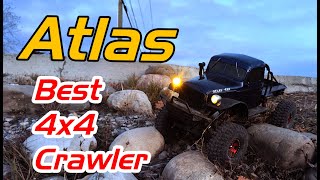 I See Best Offroad RC Truck  ROCHobby Atlas 4x4 110 Crawler Test [upl. by Ianahs25]