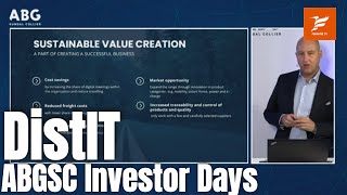 DistIT  ABGSC Investor Days May 24 2022 [upl. by Iruyas6]