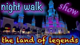 Night Walk in The Land of Legends – A MUST SEE in Belek Antalya Turkey Autumn 2022 [upl. by Oster]