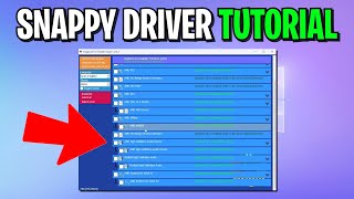 Easy Snappy Driver Installer Tutorial To Update Windows Drivers ✅ Easy Guide [upl. by Avi]