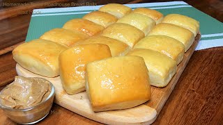 TEXAS ROADHOUSE BREAD ROLLS Homemade with Cinnamon Butter [upl. by Yluj]