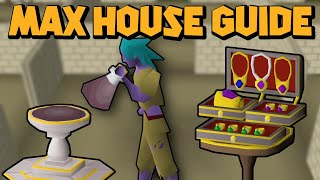 How to Max your House  OSRS Max PoH Guide [upl. by Salazar]